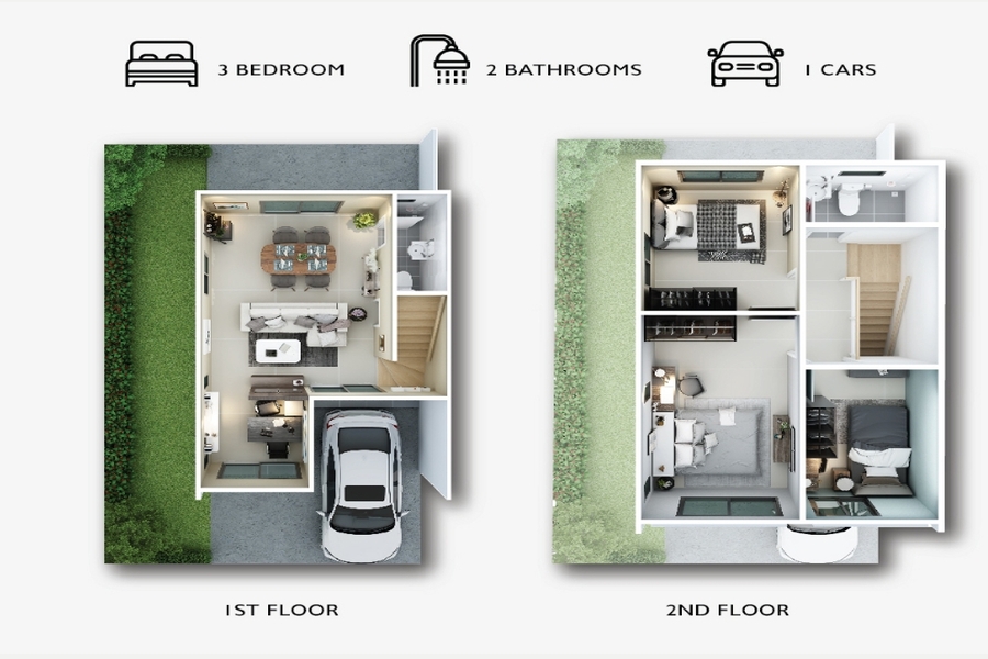 บ้านพฤกษา-บางนา-ศรีวารี